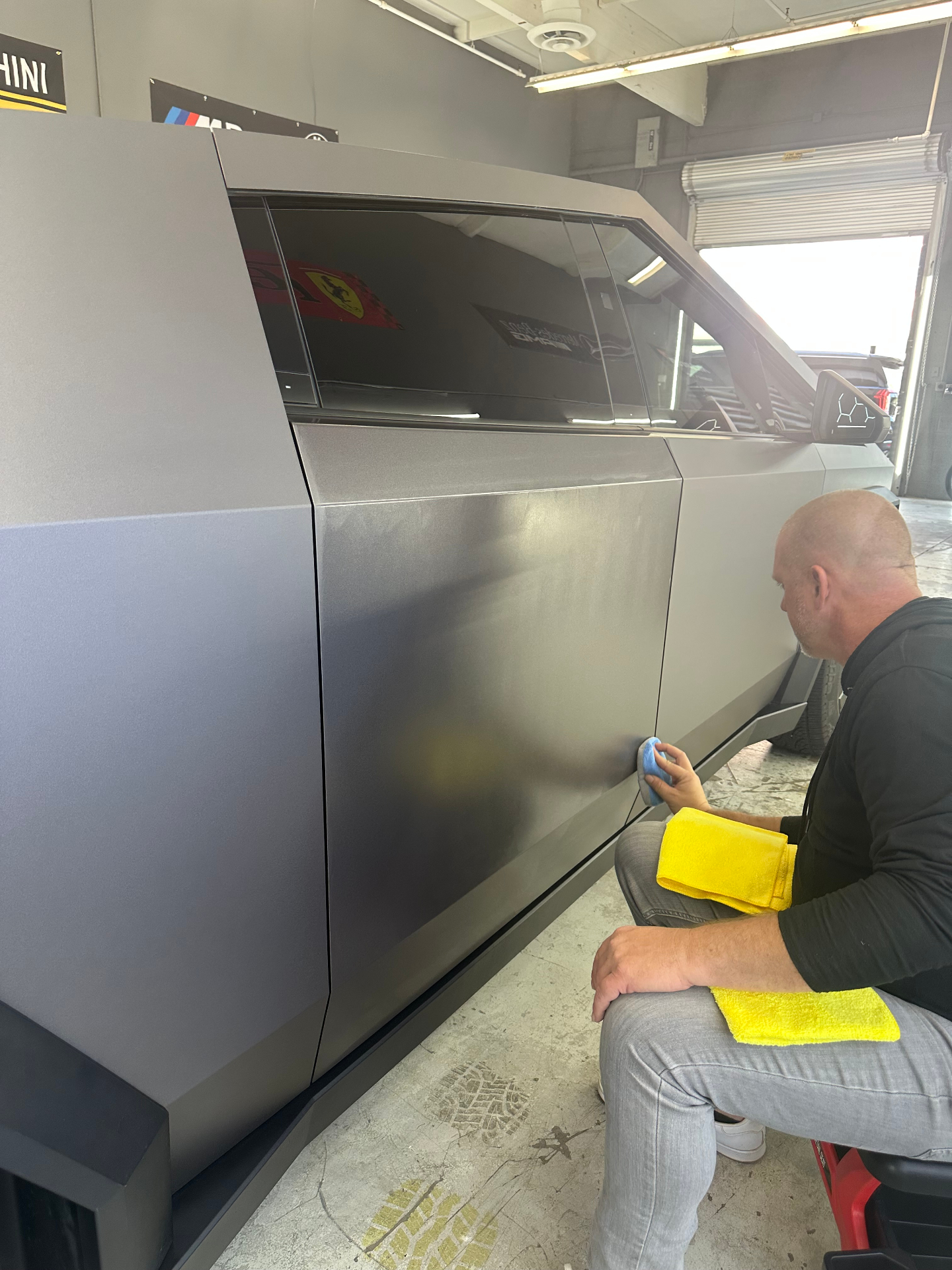 Tesla Cybertruck with industry-leading UV protection ceramic coating for Arizona sun
