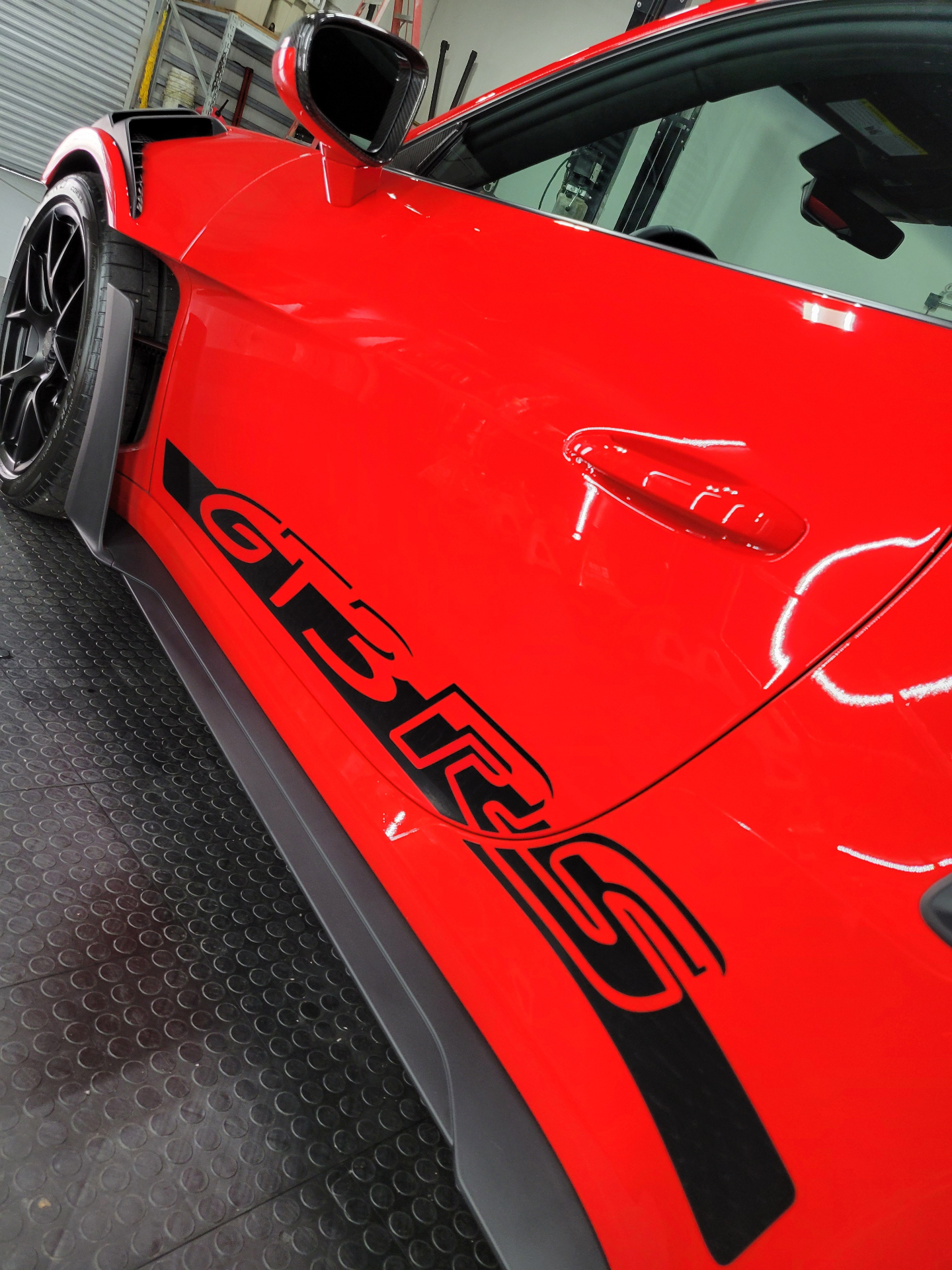 Professional paint correction and polishing